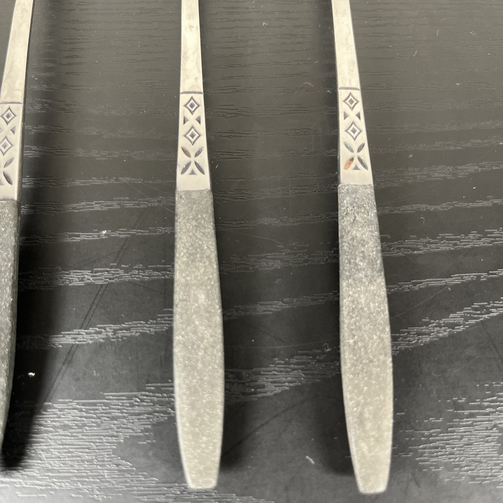 Ekco‎ Eterna Flatware Forced Stainless Dessert Spoons x4 - Picture 6 of 12